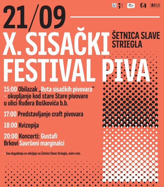 Tz Grada Siska Program Sisacki Festival Piva 2024